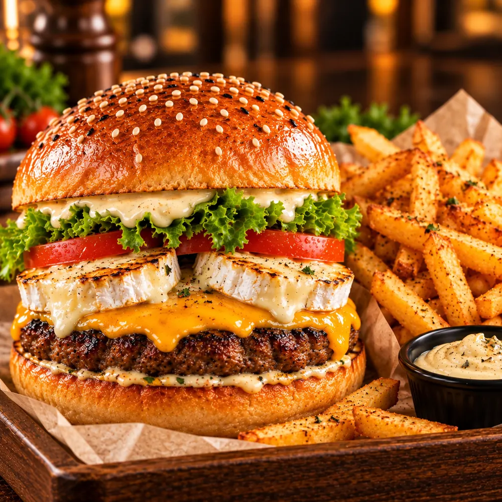 Burger chèvre