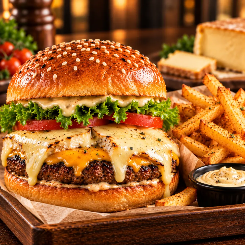 Burger raclette