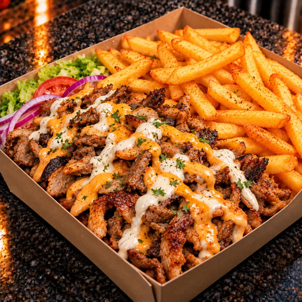 Grande viande + frites